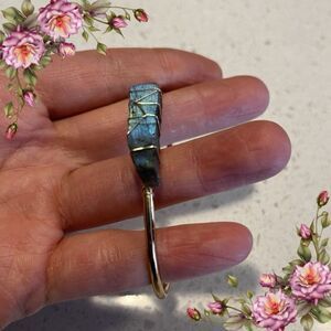 Asymmetrical Beaded Cuff Bracelet